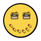 Radio Pills Stickers